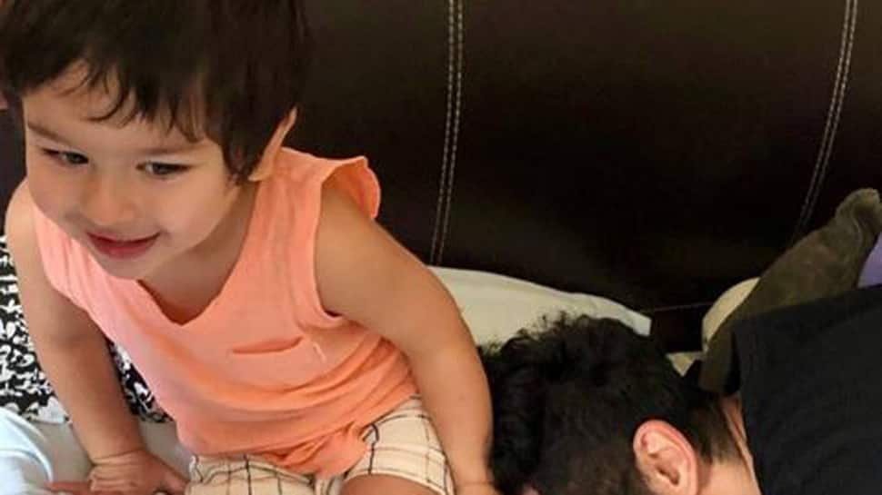 Taimur Ali Khan enjoys a play date with Armaan and Aadar Jain-See pics 