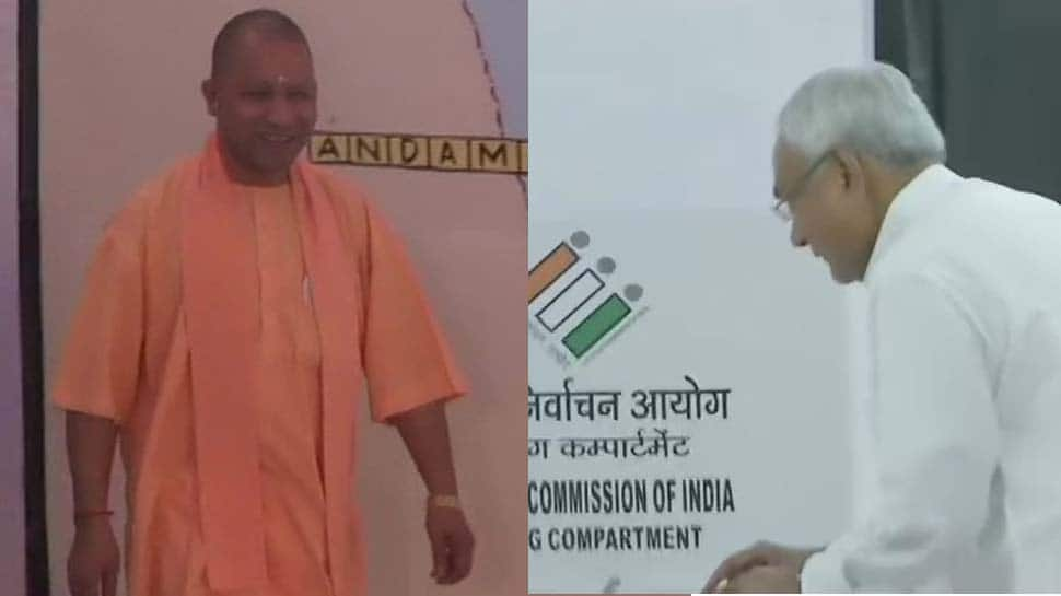 Lok Sabha election 2019: Yogi Adityanath, Nitish Kumar, Sushil Kumar Modi among early voters