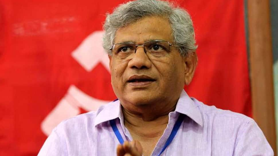 Sitaram Yechury meets Rahul Gandhi, Chandrababu Naidu; discusses post-poll scenario