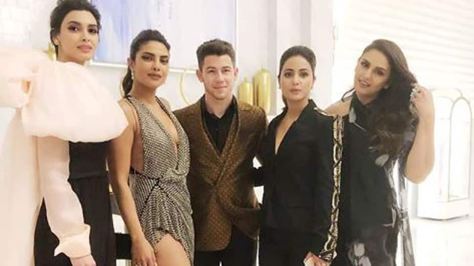 Cannes 2019: Indian beauties Priyanka Chopra, Hina Khan, Huma Qureshi strike a pose with &#039;jiju&#039; Nick Jonas