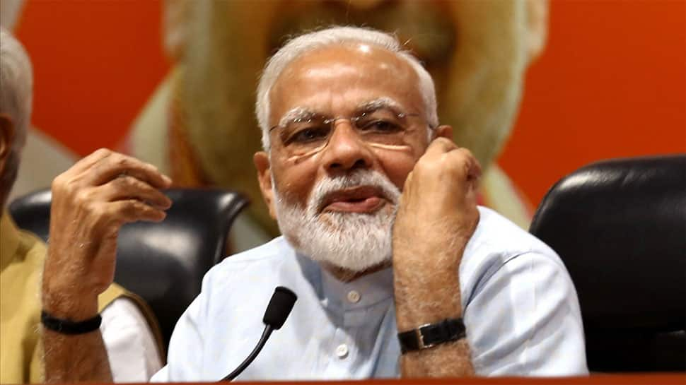 PM Modi thanks EC for allowing shrine visit, Oppn attacks