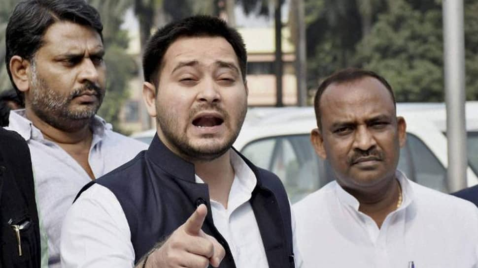 Tejashwi Yadav gives voting for Lok Sabha election a miss; BJP attacks, Congress-RJD on backfoot