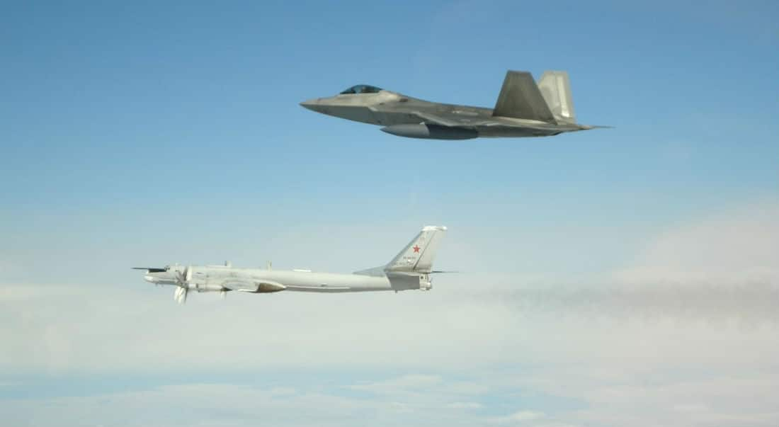 US intercepts Russian bombers, fighter jets off Alaska