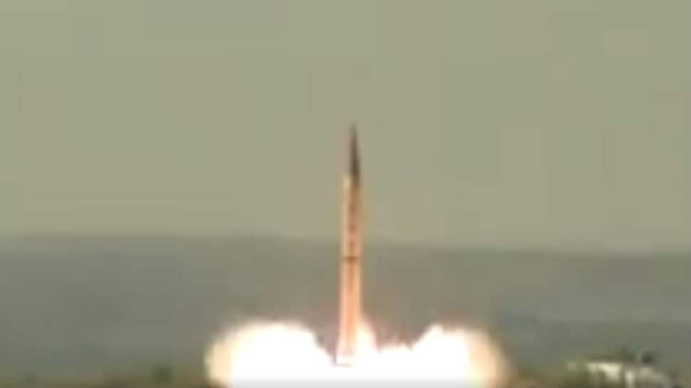 Pakistan test-fires ballistic missile Shaheen-II