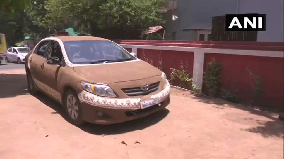 Meet Sejal whose cow dung coated car became internet sensation