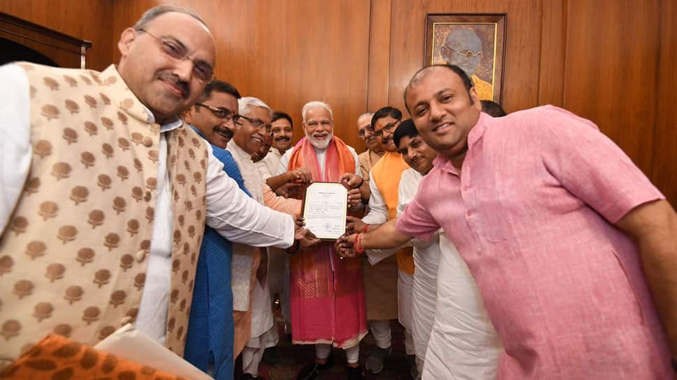 Lok Sabha election 2019: PM Narendra Modi receives official winning certificate from Varanasi constituency