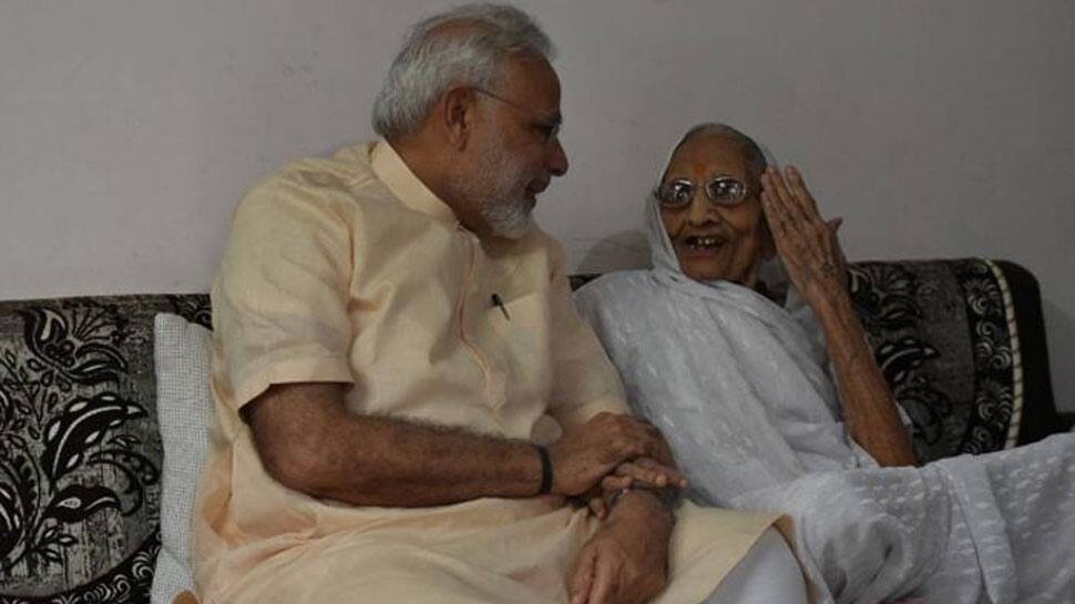 PM Narendra Modi to visit his mother to seek her blessings on Sunday