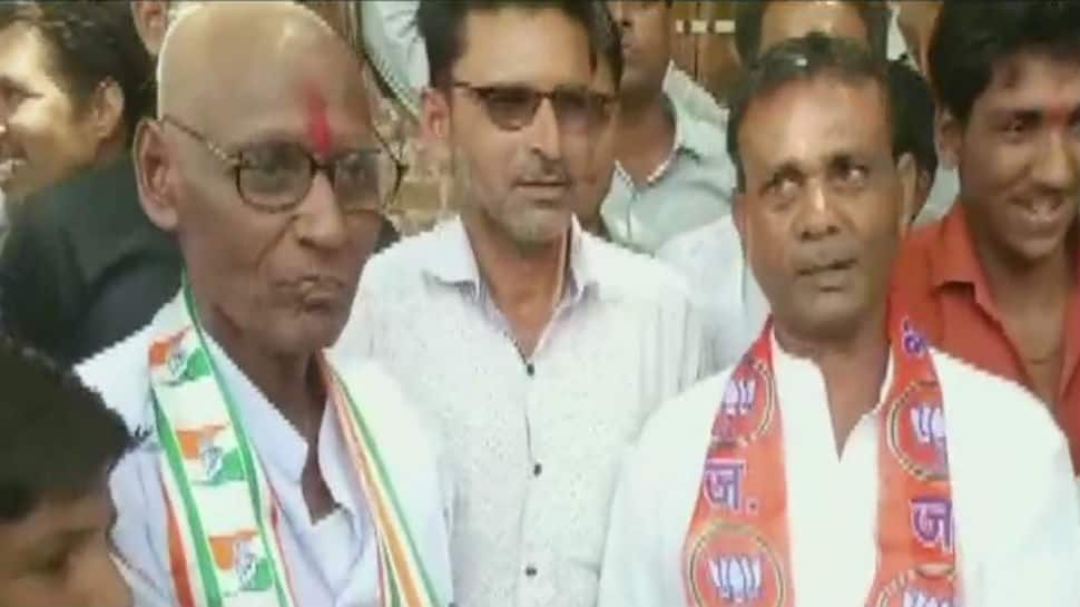 Congress worker shaves head after losing bet against BJP counterpart in MP