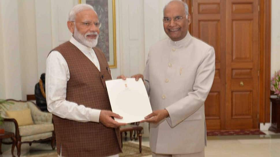 President Ram Nath Kovind appoints Narendra Modi as PM-elect, asks him to decide council of ministers, date of swearing-in ceremony