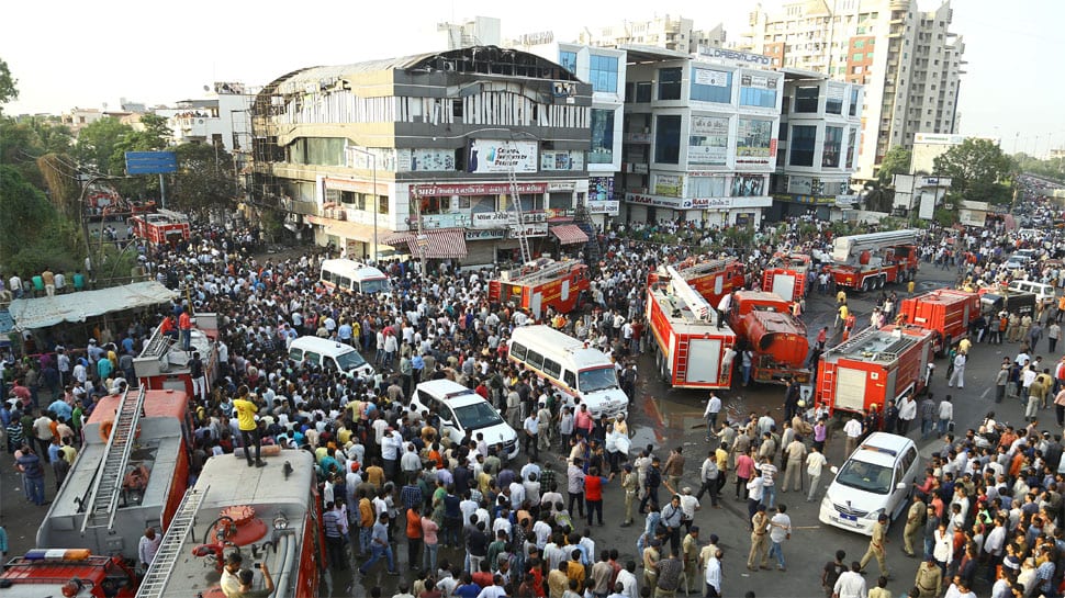 Surat fire tragedy death toll touches 22; NHRC issues notice to Gujarat government