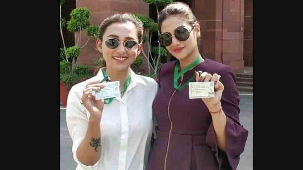 Trinamool MPs Mimi Chakraborty, Nusrat Jahan trolled for &#039;dressing up&#039; for Parliament