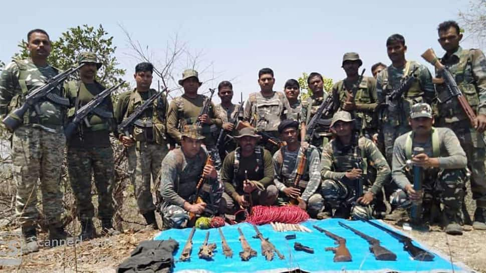 CRPF team recovers huge quantity of arms and ammunitions from Jharkhand