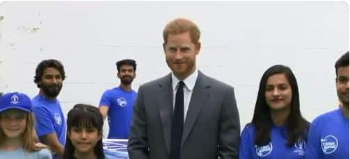  Prince Harry, Duke of Sussex, opens 2019 ICC World Cup at The Oval