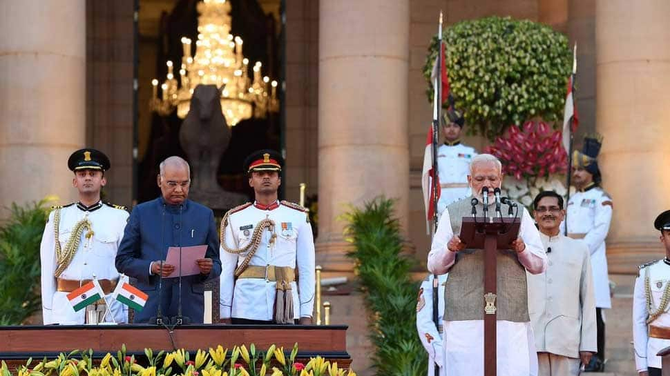 Honoured to serve India, will work for country&#039;s progress: PM Narendra Modi