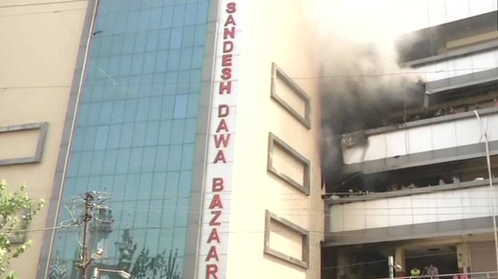 Maharashtra: Fire breaks out in Nagpur building, no injuries reported