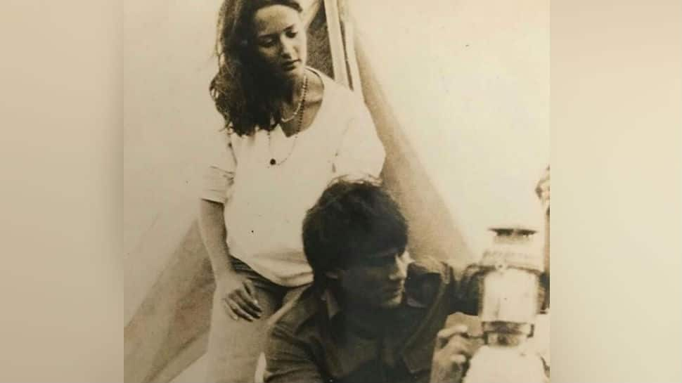 Bet you didn&#039;t recognise Jackie Shroff in this blast from the past pic with wife Ayesha