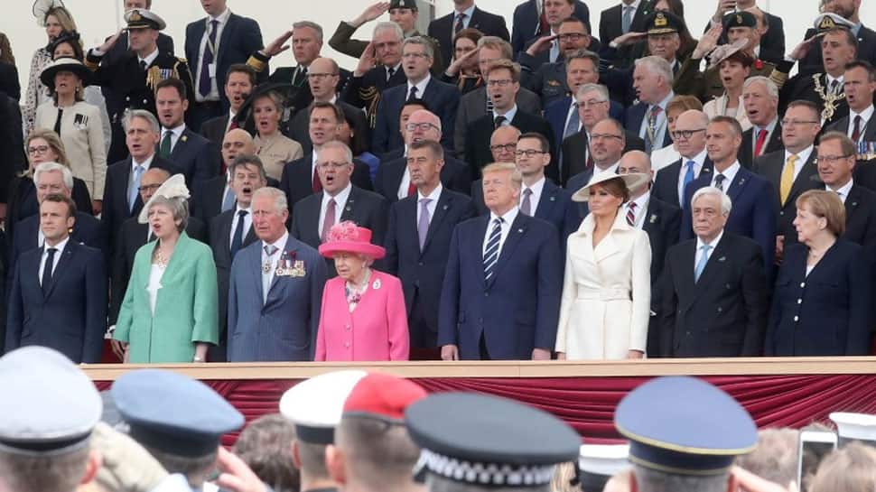 &#039;Thank You&#039; - Queen Elizabeth and world leaders pay tribute D-Day veterans