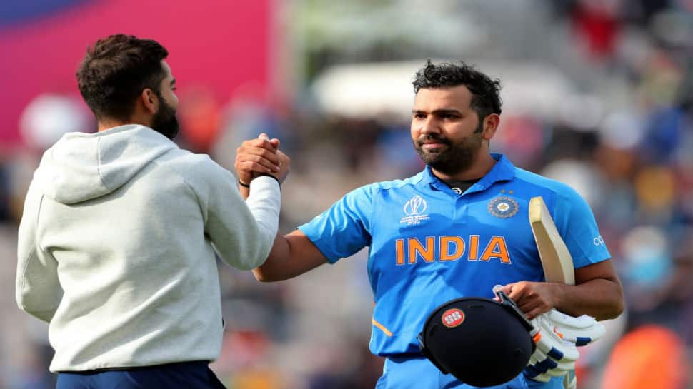 ICC Cricket World Cup 2019: Virat Kohli in awe of Rohit Sharma's ton vs SA, calls it his best ever ICC Cricket World Cup 2019: Virat Kohli in awe of Rohit Sharma's ton vs SA, calls it his best ever