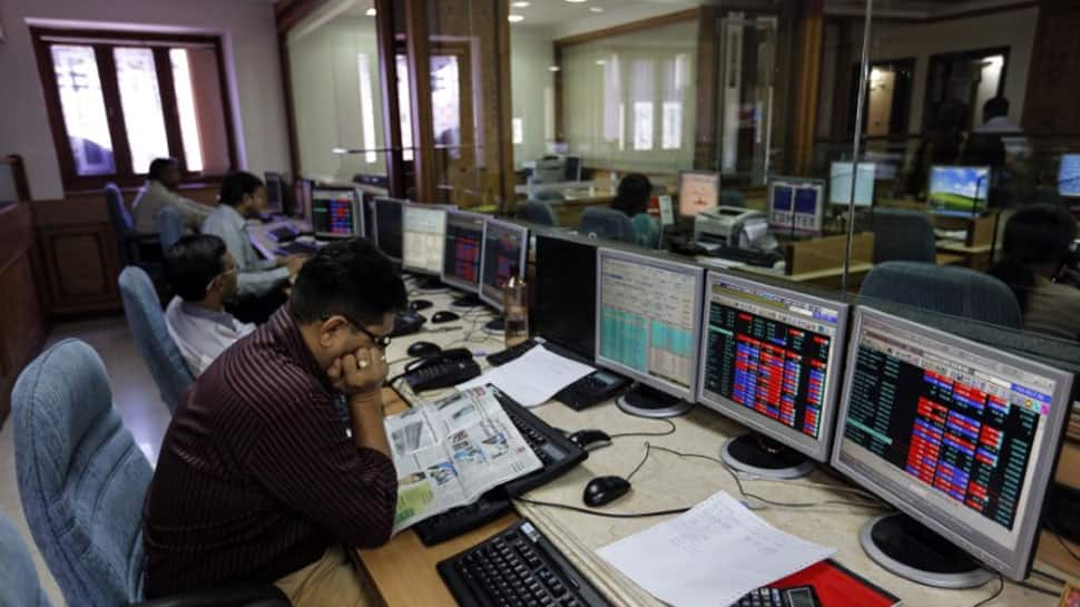 Markets edge lower, Sensex down over 120 points