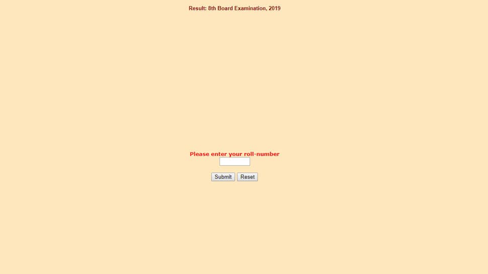 RBSE 8th result 2019 out: Rajasthan Board Class 8th result declared at rajresults.nic.in