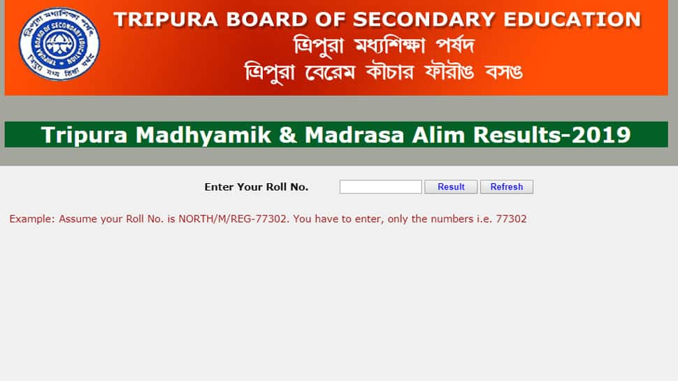 Tripura Madhyamik Result 2019 out: TBSE Class 10th Result 2019 declared at tbse.in