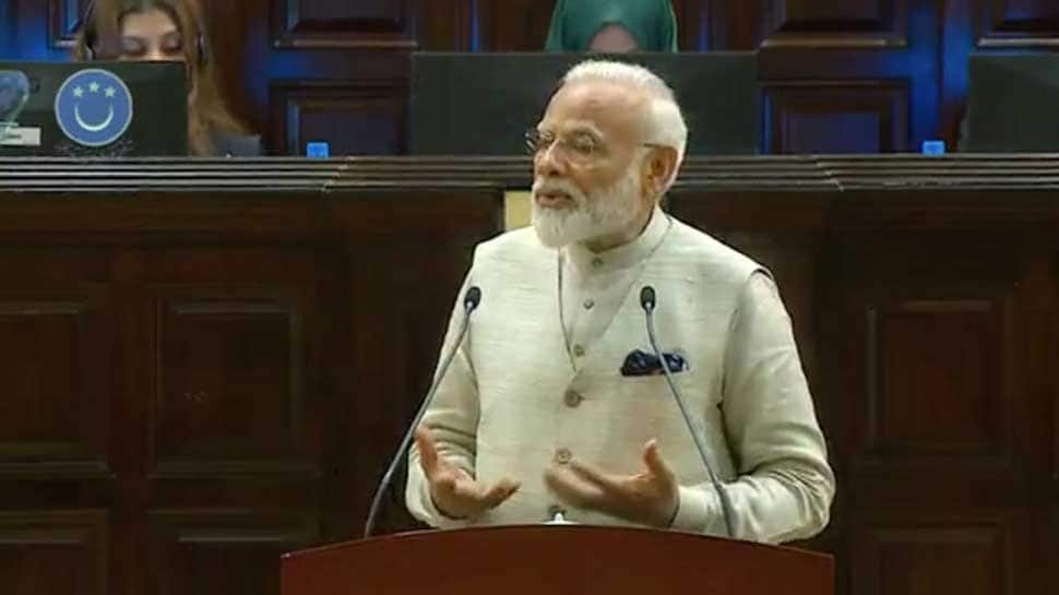 Pm Narendra Modi Addresses Maldives Parliament Says State