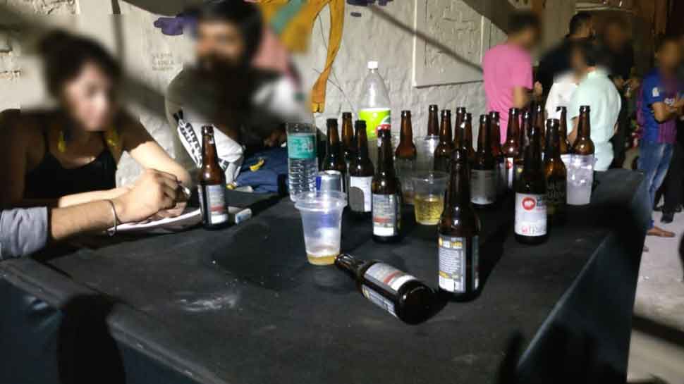  Rave party busted in Delhi&#039;s Chhattarpur; Liquor, drugs seized