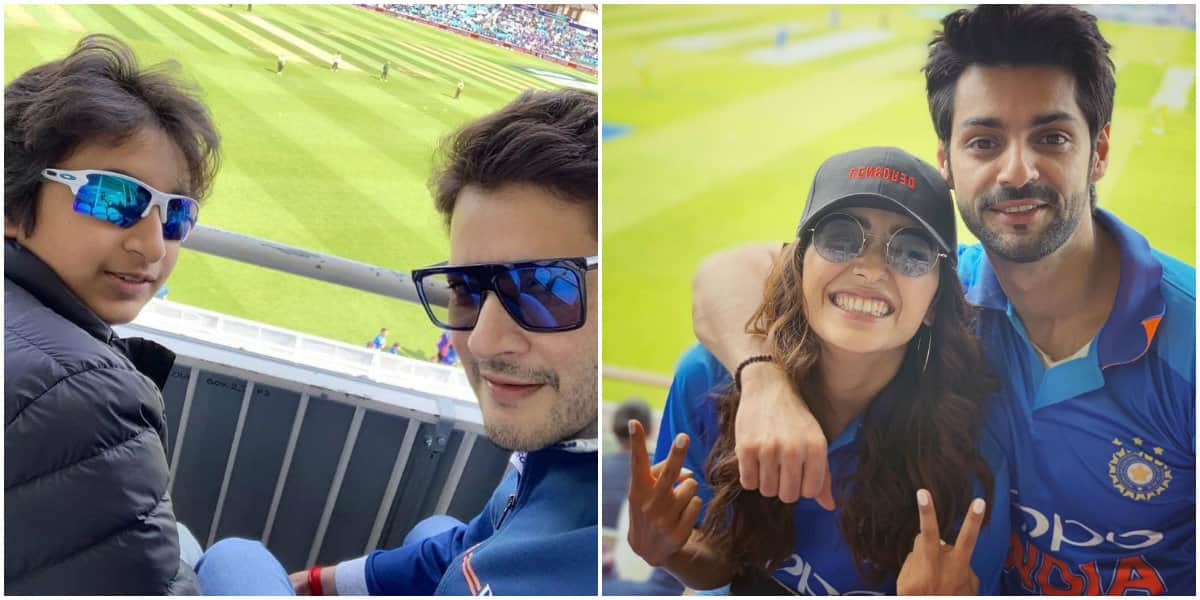 ICC Cricket World Cup 2019: From Mahesh Babu to TV celebs Asha Negi, Karan Wahi, stars who watched India vs Australia at The Oval 