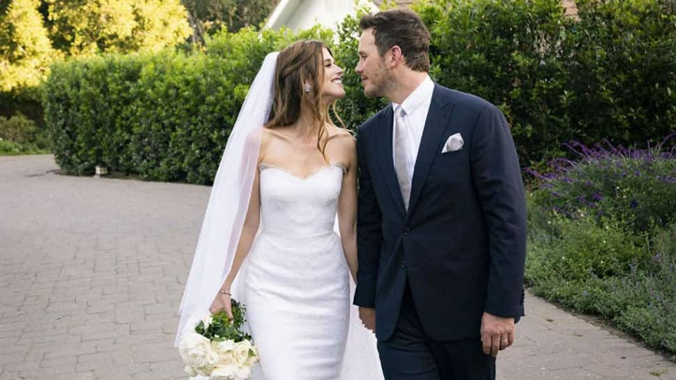 Chris Pratt and Katherine Schwarzenegger share first wedding picture