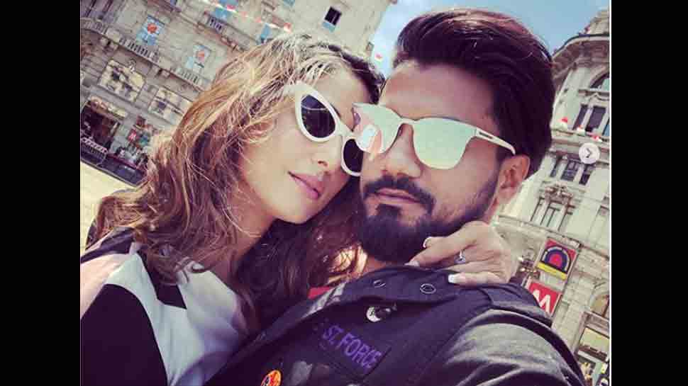 Hina Khan&#039;s beau Rocky shares loved-up pics from Milan trip — Check out