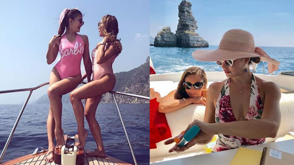 These pics of Jacqueline Fernandez and her sister will make you wish the weekend was here already!