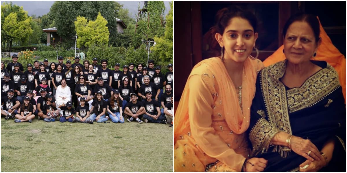 Aamir Khan, Kiran Rao, Ira, Junaid, Azad and others in one blockbuster pic from his mother Zeenat Hussain&#039;s 85th birthday in Dharamsala