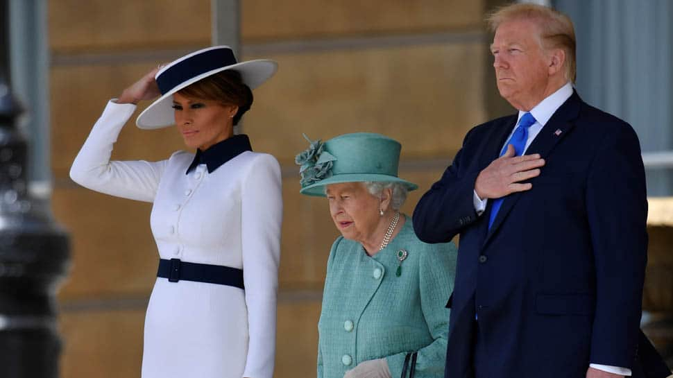 Donald Trump claims Queen Elizabeth had fun with him during his UK visit