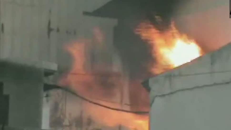 Fire breaks out at pesticide factory in UP&#039;s Meerut