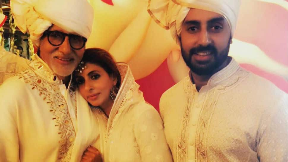 On Father&#039;s Day, Abhishek and Shweta have the sweetest thing to say to Amitabh Bachchan