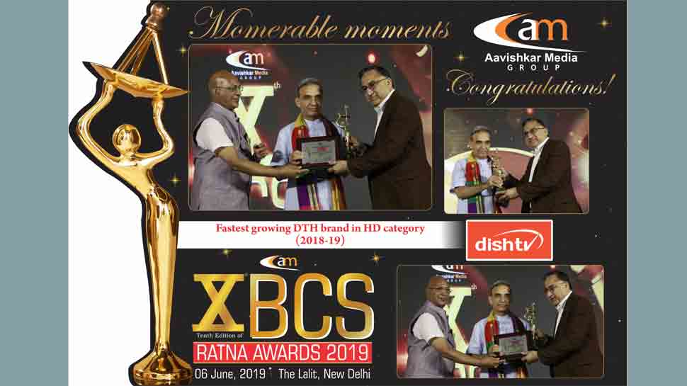 Dish TV continues its winning streak at BCS Ratna Award 2019