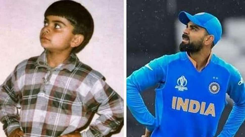 After an impressive win over Pakistan, Virat Kohli shares childhood picture