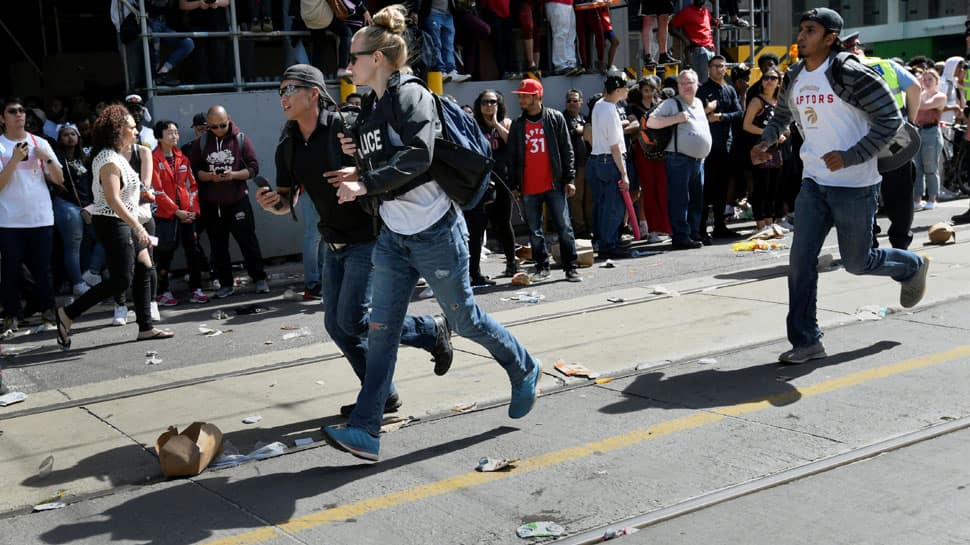 Toronto Raptors two-million strong NBA victory bash marred by shooting