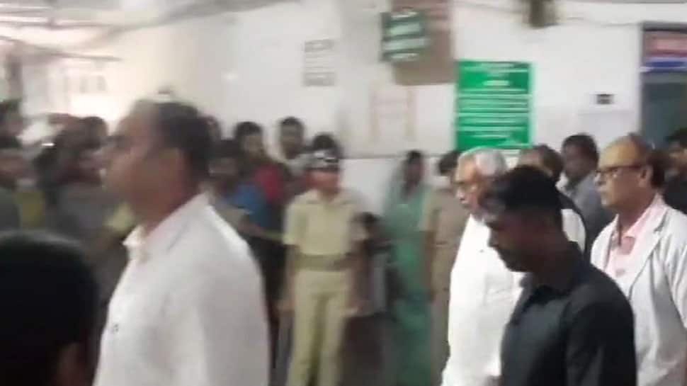 AES outbreak: Bihar CM visits SKMC hospital, angry locals shout slogans; death toll reaches 129