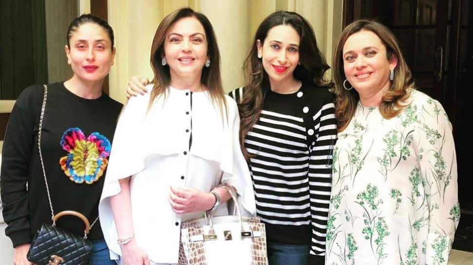 Kareena and Karisma Kapoor spend &#039;wonderful afternoon&#039; with Nita Ambani in London