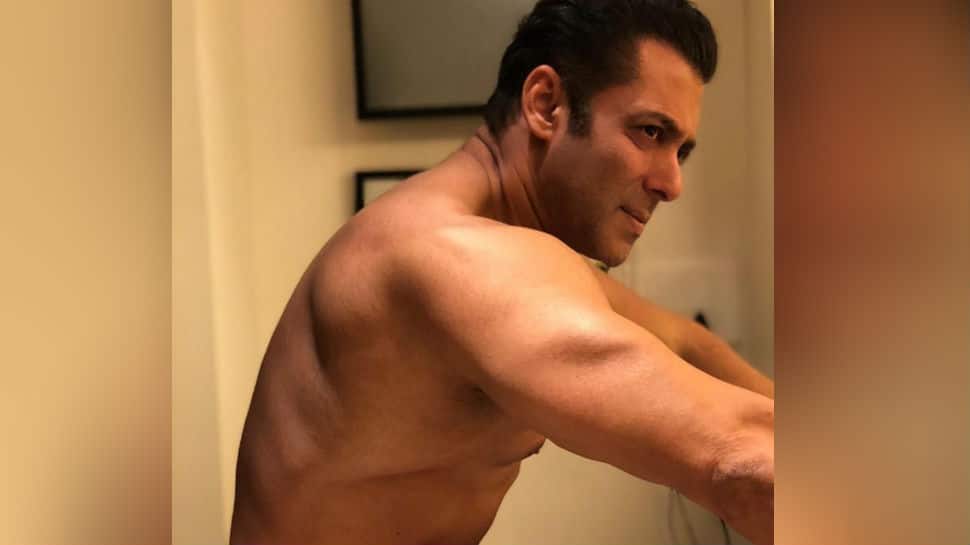 Salman Khan, your shirtless pic is making the internet swoon, but what&#039;s with the caption?