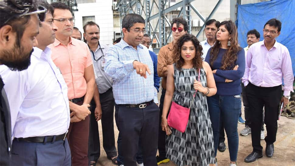 BMC invites RJ Malishka to inspect pre-monsoon work - Pics