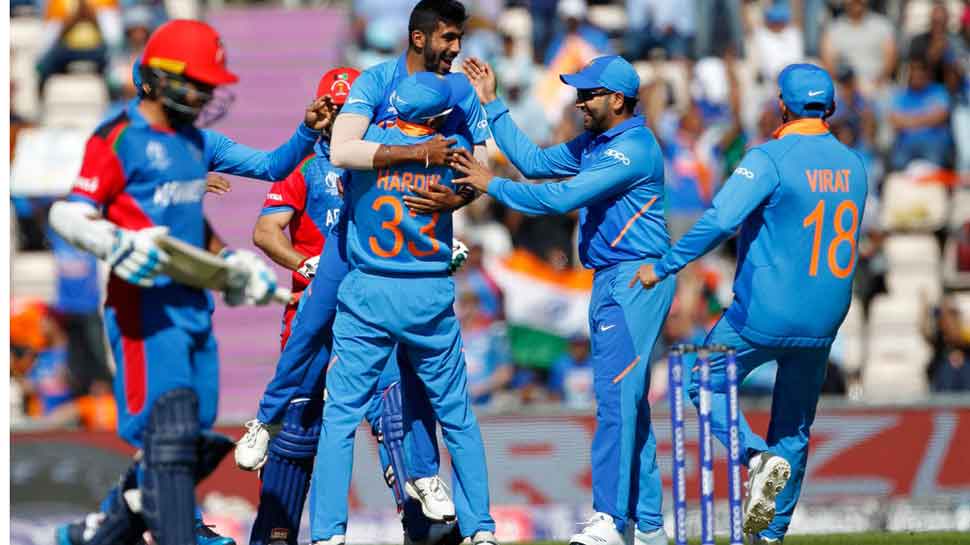 India ride on Mohammad Shami hat-trick to subdue gritty Afghanistan for 50th World Cup win