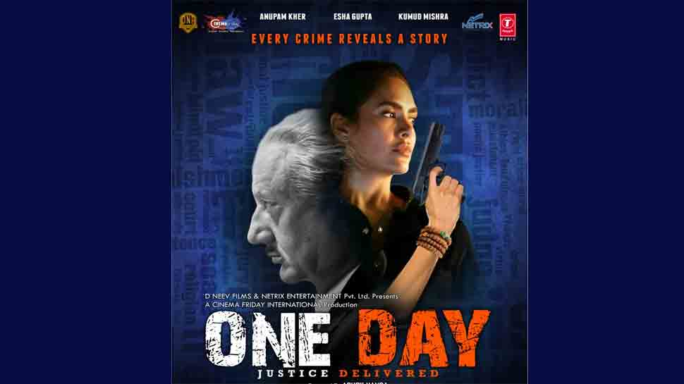 Anupam Kher-Esha Gupta&#039;s crime-thriller &#039;One Day&#039; gets new release date — Check out
