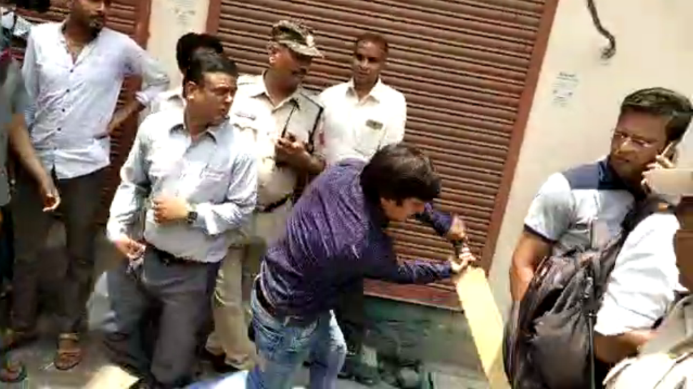 BJP MLA Akash Vijayvargiya caught on cam thrashing Municipal Corporation officer
