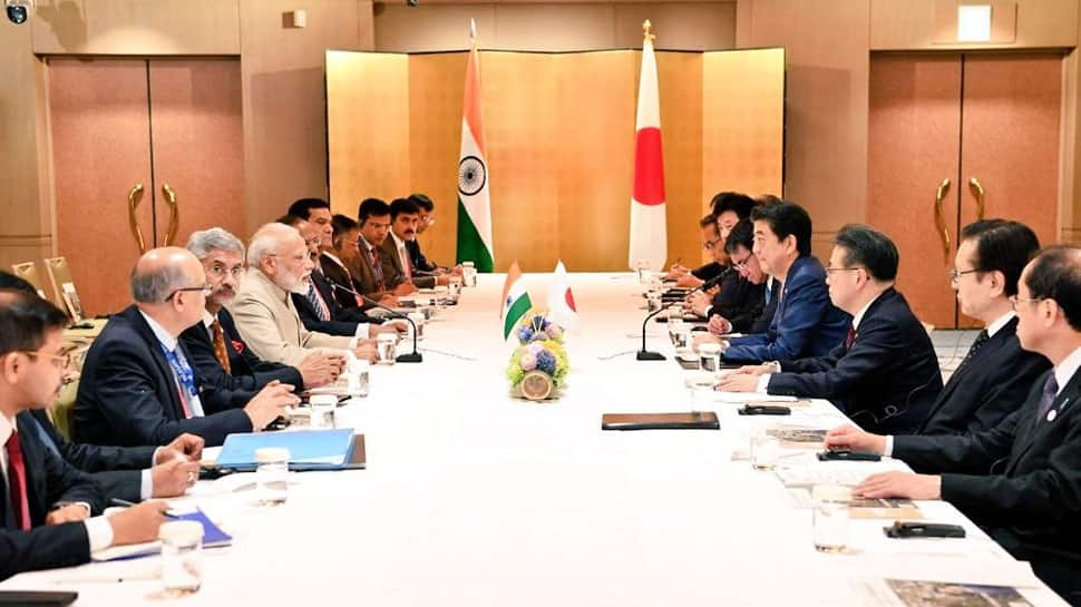 PM Modi meets Japansese PM Abe on sidelines G20 Summit, 2+2 dialogue soon