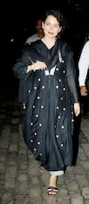 Kangana Ranaut turns heads in black