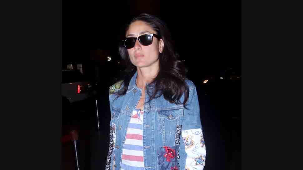 Kareena Kapoor arrives back from London, rocks her denim on denim look at airport — Pics