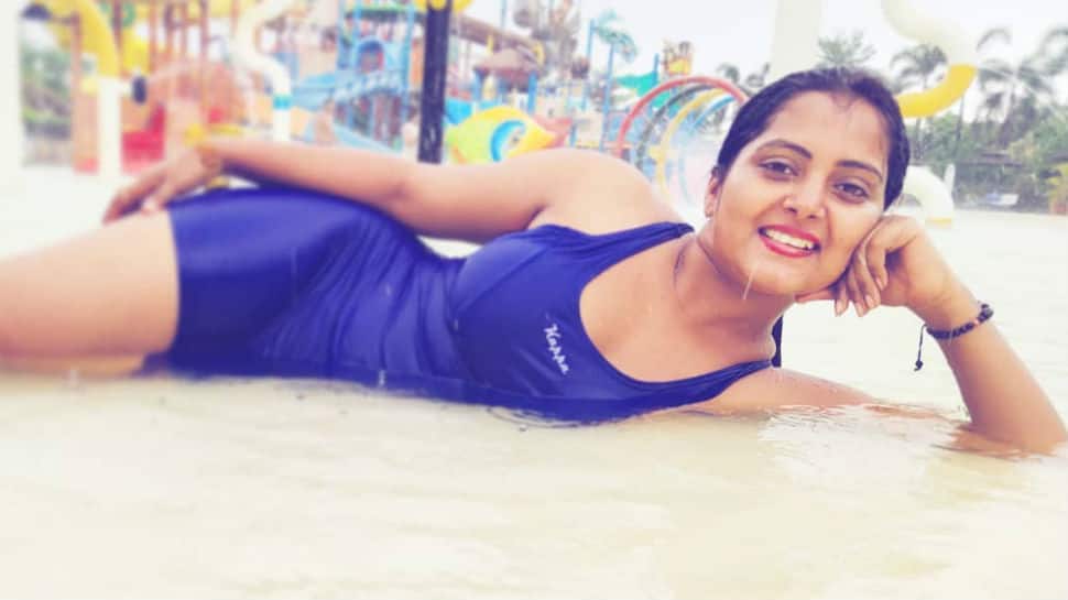 Bhojpuri hot cake Anjana Singh takes a dip in the pool to beat summer heat - Check out!