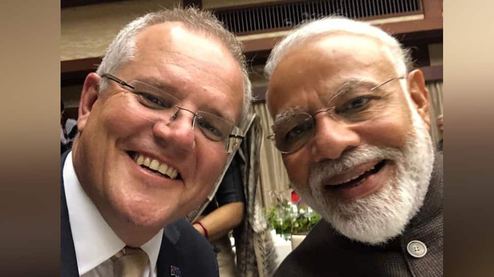 Kithana acha he Modi: Australian PM Scott Morrison tweets selfie with PM Modi at G20 Summit